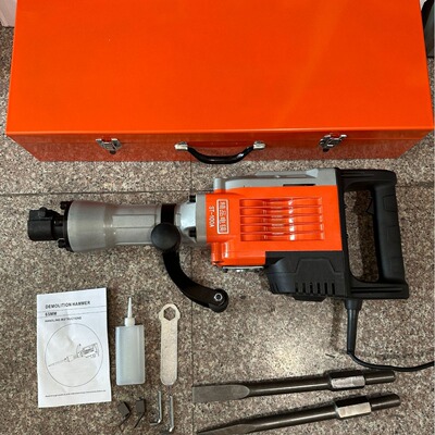 100A Demolition Jack Hammer Rock Concrete Pick Breaker Drill