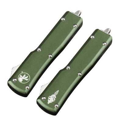 微技术迷你UTX70航空铝绿色柄CNC刀鞘EDC户外配件 多功能工具