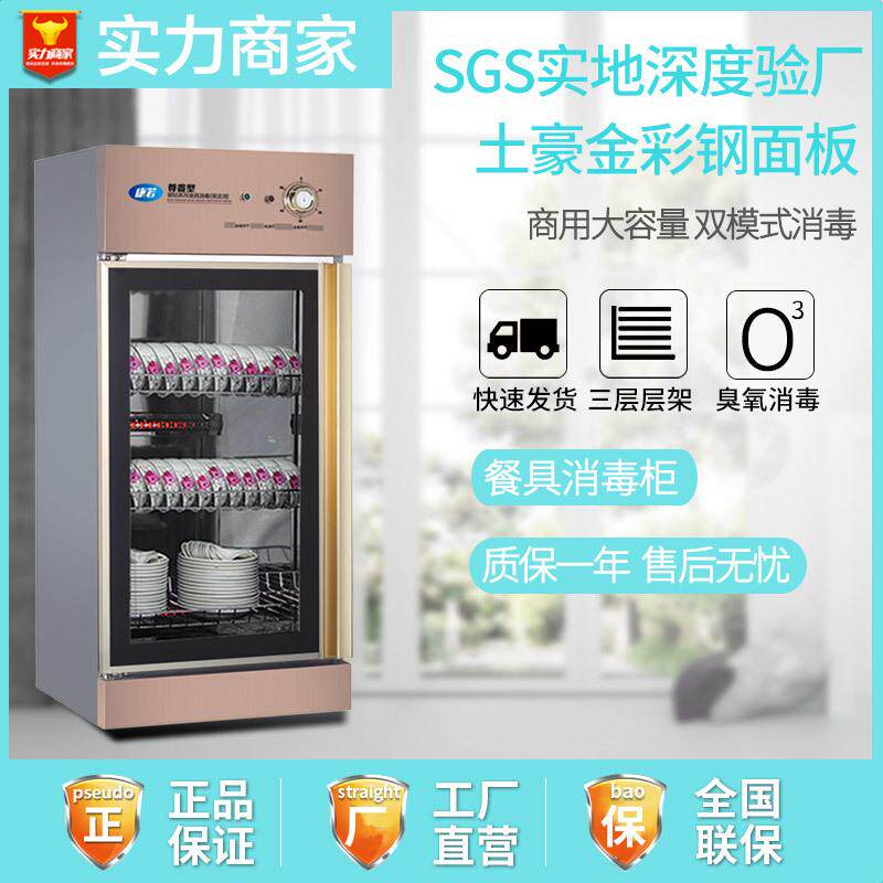 康若消毒柜立式家用厨房小型碗筷柜台面低温不锈钢餐具消毒碗柜