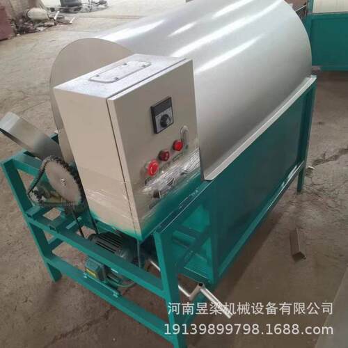 多功能全自动智能电加热榨油机炒货机滚筒炒花生炒栗子炒瓜子机器