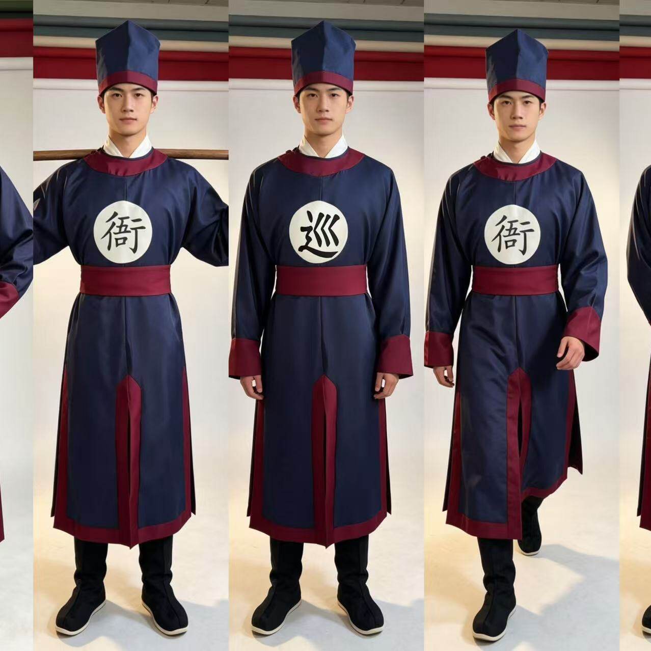 明朝御前侍卫明朝官差官兵服装衙役衙门捕头宋朝捕快表演出服