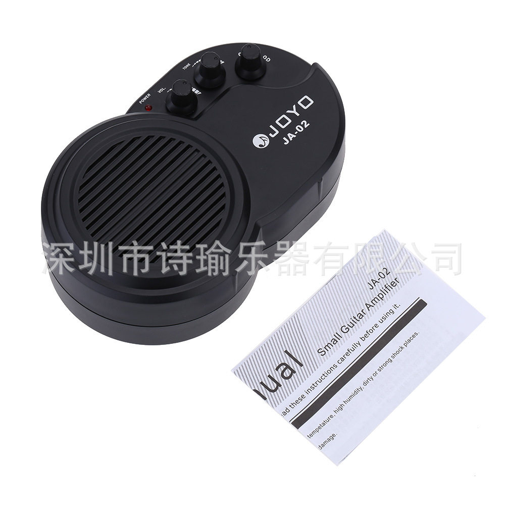 JOYO JA-02迷你电吉他音箱 贝司音箱便携音响带失真接拾音