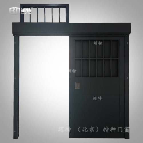 看守所不锈钢多点式平移监室门