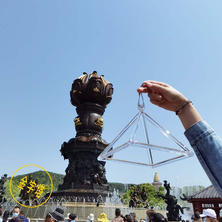 水晶金字塔手持四脚架连云港厂家