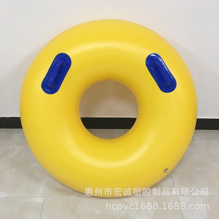 水上乐园滑道PVC充气皮筏充气单人滑水圈 多人划水圈