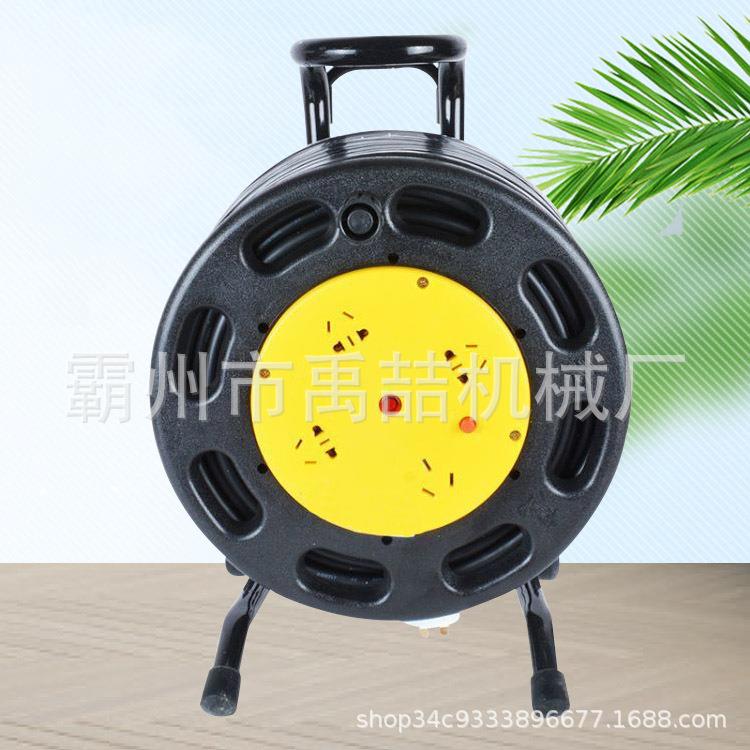 抢险应急远距离电源电缆盘220V10A电缆绞盘带漏电保护电缆线盘