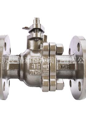 Q41F-16CQ41F-25C铸钢法兰手动球阀不锈钢钢芯法兰球阀DN50