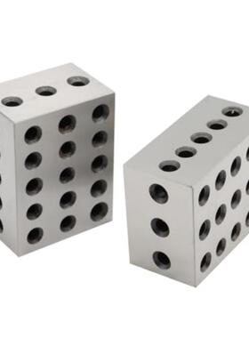 2-3-4平行垫块23孔英制机床垫铁0.0003“虎钳等高垫铁铣床平行板