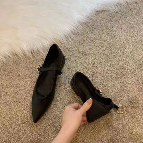 2024 NEW Women Flat Candy Color Womens Round Toe Retro Sing