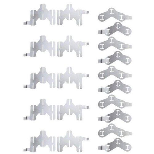 10Pcs/Lot Nickel Plated Steel Strap Strip Sheets for 18650