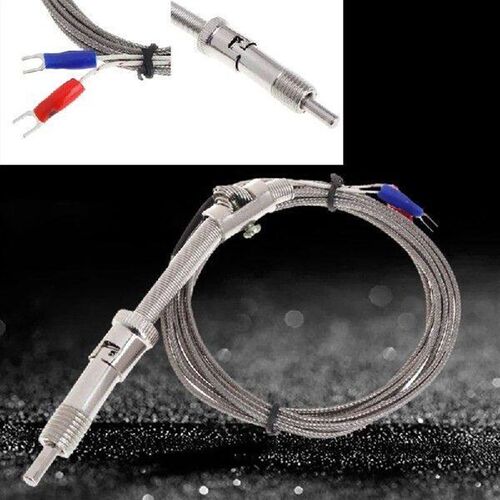 M12X1.5 Screw Probe Temperature K Type Thermocouple 2