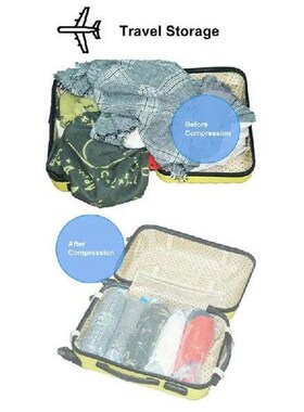 Vacuum Bag for Clothes Storage Bag Reusable Clothes