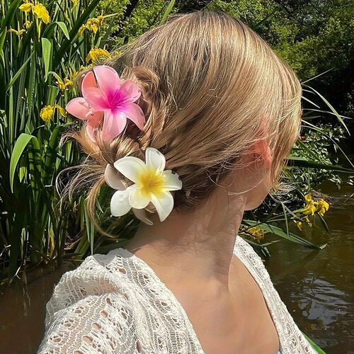 Fashion Flower Hair Clips For Women Bohemia Large Hair Claw