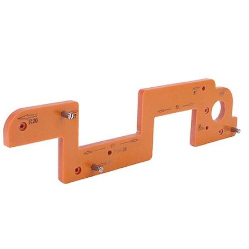 Invisible Embedded Handle Slotting Template For Wardrobe