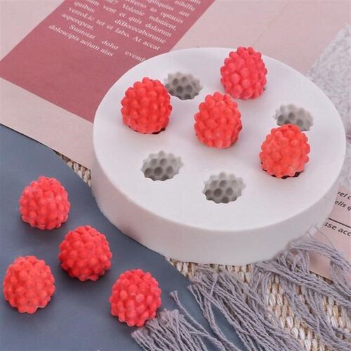 3D Blueberry Raspberry Silicone Cake Fondant Mold Cake Decor