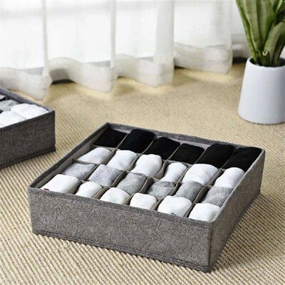 Storage Boxes Underwear Divider Drawer Lidded Closet