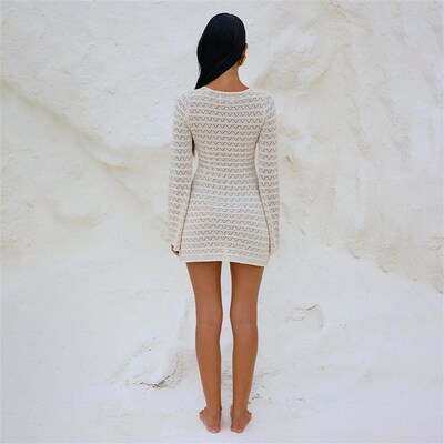 Beach skirts, womens bags, buttocks, knitted beach