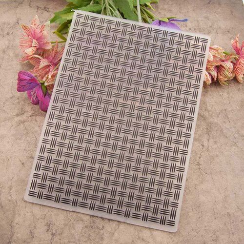 Plastic Embossing Folder Template For DIY Scrapbook Photo Al