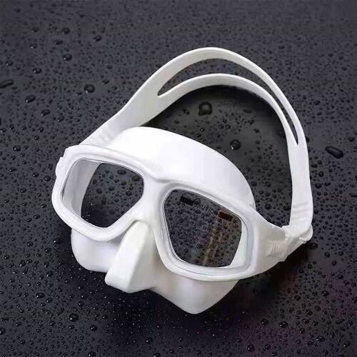 Diving mask Free diving surface mirror high definition  lens