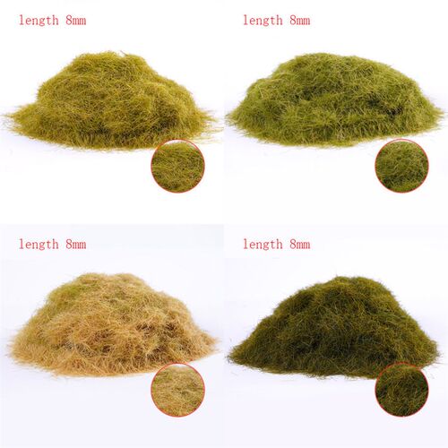 30g Miniature Scene Model Materia Turf Flock Lawn Nylon Gras