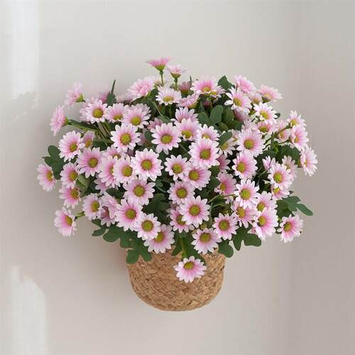 Autumn Beautiful Artificial Flowers Silk Daisy DIY Home Gard