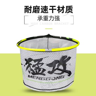 猛攻防挂钩超轻抄网头黑坑快速拆装钓鱼抄网鲫鲤鱼网兜捞鱼网防转