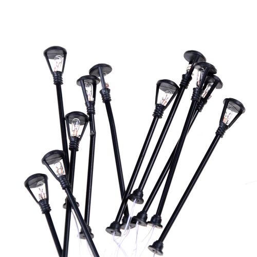 10pcs/set Model LED Sreet Lamp Lighting Single Head Train La