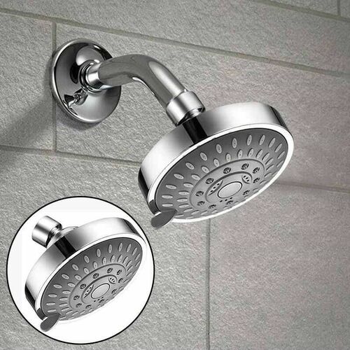4Inch High Pressure Shower Head Sprayer 5 Modes Rainfall Sho