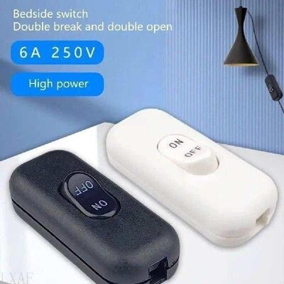 LXAF 2pcs Cable Switches Portable for Replacing Old Lamp