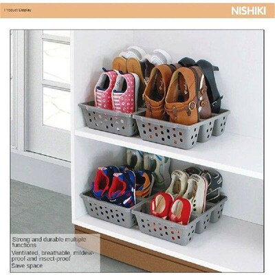 Foldable Storage Plastic Combined Shoe Cabinet High