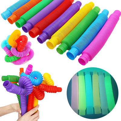 Macarone Luminous Tubes Sensory Fidget Toy Sress Relieve Toy
