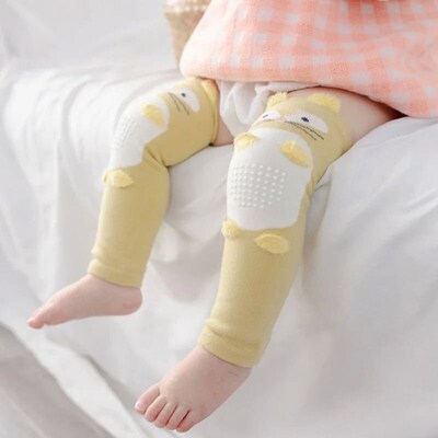 Cartoon Animal Leg Warmers For Kids Non Slip Knee Protector