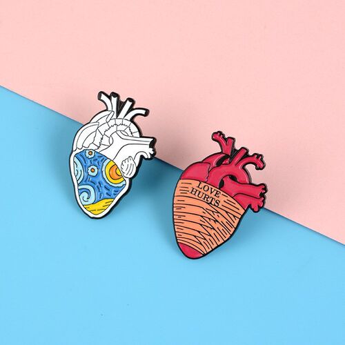 2020 New Travel Souvenir Gift Metal Brooch Collar Badge Ico