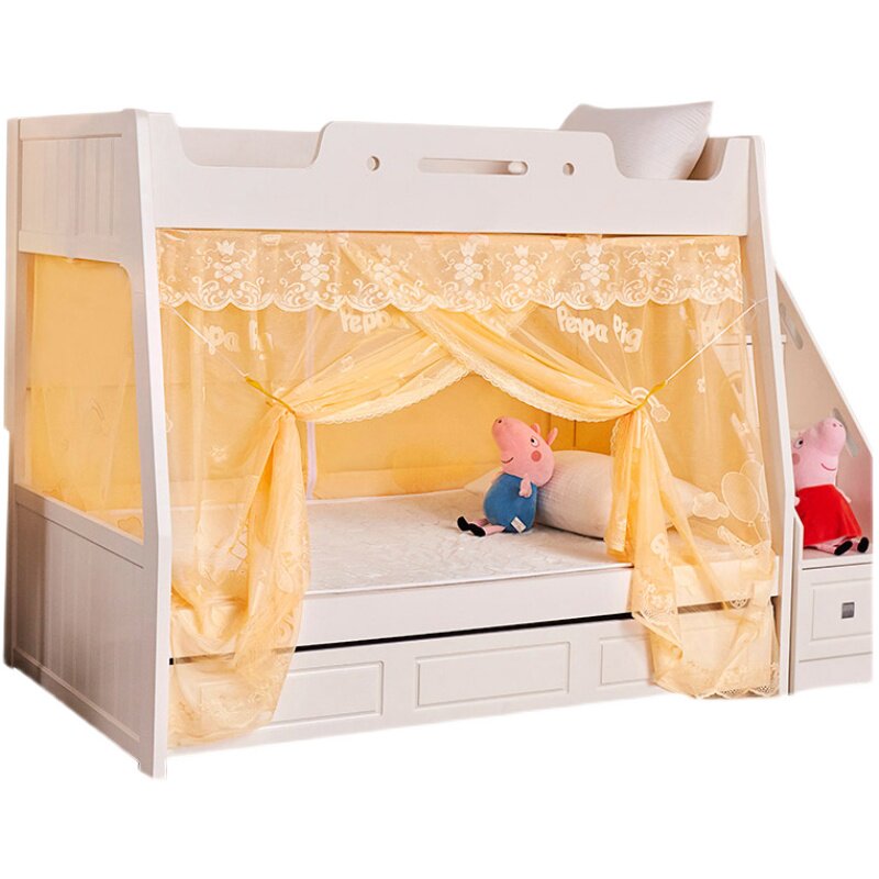 上下床蚊帐卧室母子床高低床通用儿童上下铺专用子母床开门纹帐,床上用品,蚊帐,淘宝优惠券,粉丝福利购,淘宝优惠卷