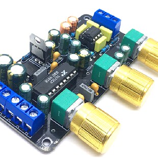 XR1075音调板BBE发烧级运放前级音效美化激励器功放前置调音板HIF