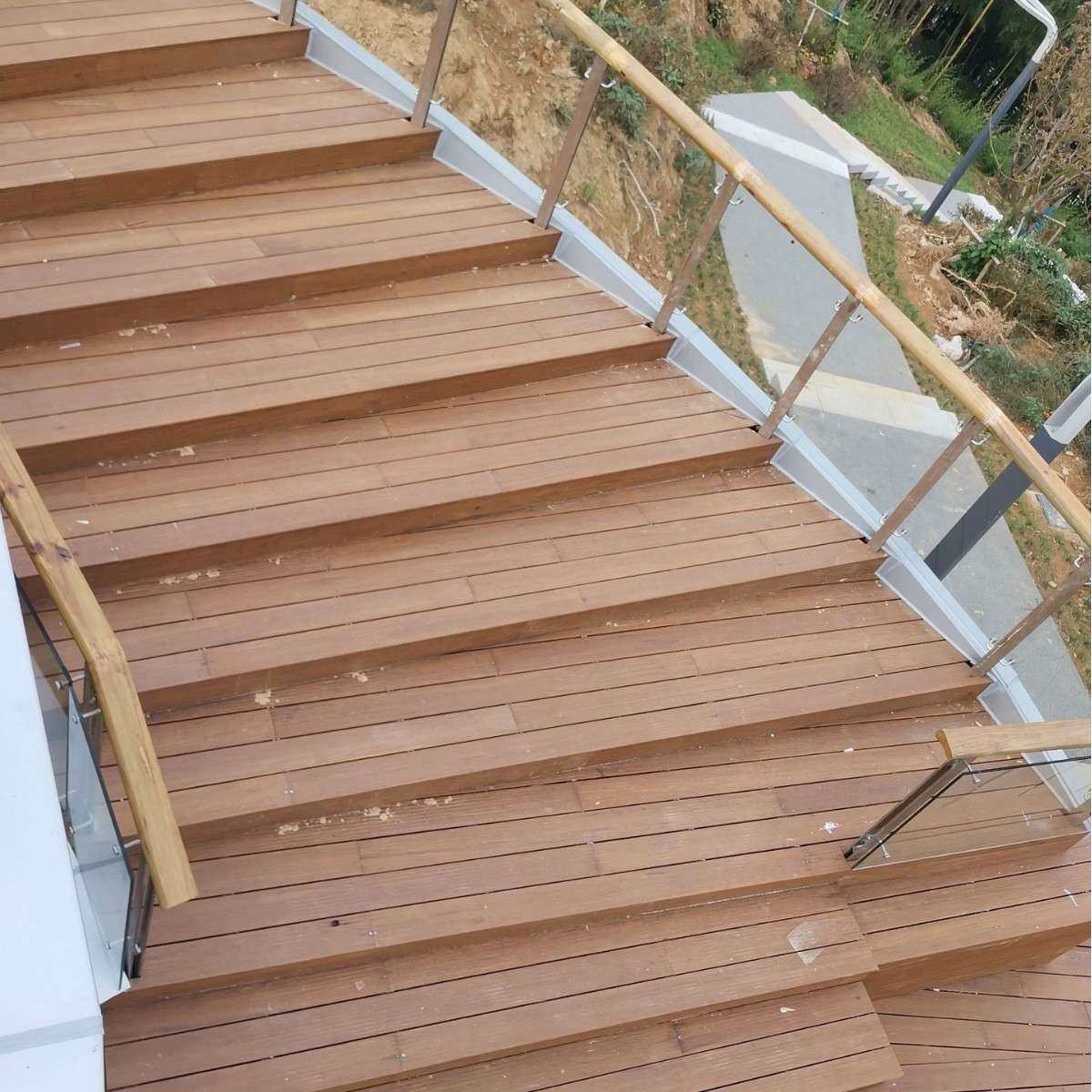 竹木05户外高耐竹木地板 室外园林阳台重竹地板瓷态竹地板