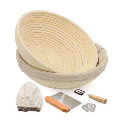 Proofing Basket for Sourdough Bread Making, Proofing Kit