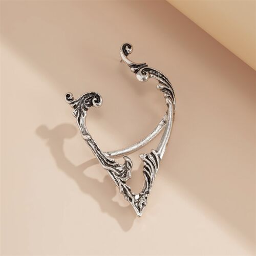 Punk Fairy Ear Cuff Earring Dark Elf Ear Clip No Piercing Ea