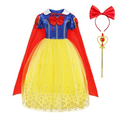 Snow White Dress for Girl Summer Princess Dress