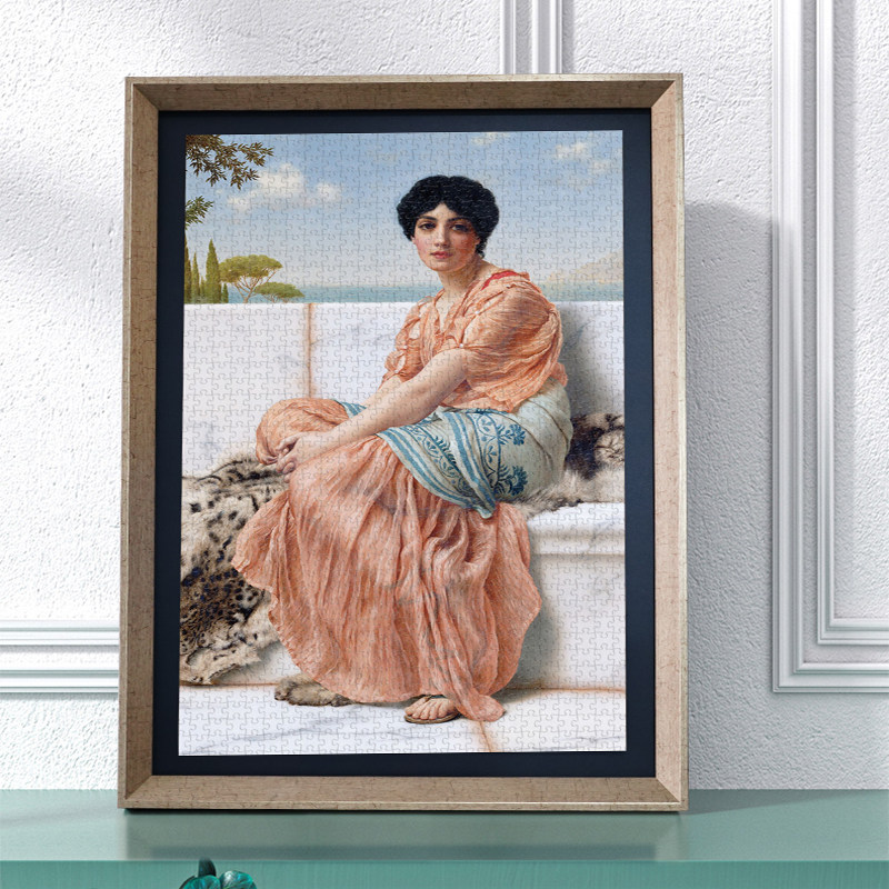 实木欧式复古做旧拼图框悬浮架定制任意大尺寸装裱挂墙相框油画框,家居饰品,相框/画框,淘宝优惠券,粉丝福利购,淘宝优惠卷