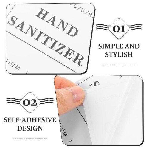 12 Pcs Bathroom Storage Tags Label Stickers Lable