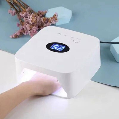 54W Rechargeable Nail Lamp Wireless Gel Polish Dryer Machine