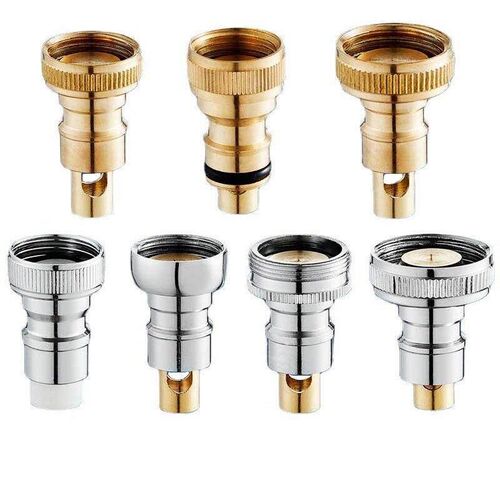 Automatic water shut-off valve for washing machine faucets,