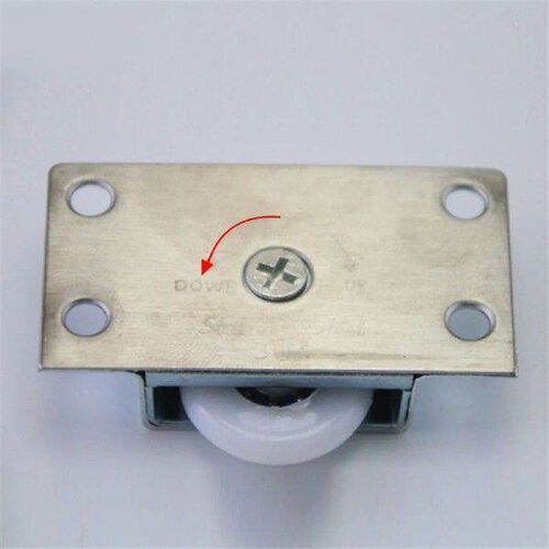 Stainless Steel Door Wheels Smooth Movement Stainless Steel