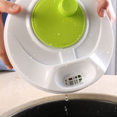 Manual Vegetable Dryer Strainer Salad Spinner Creative Kitch