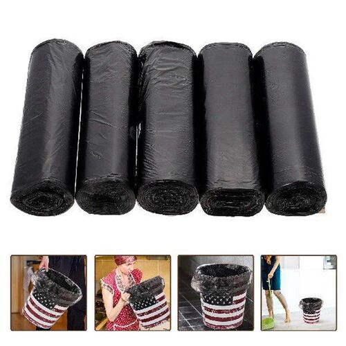 5 Rolls Toilet Trash Bag Portable Bags Garbage Kitchen Car