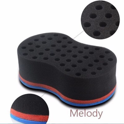 Curly hair twist sponge curly sponge eight-shaped hairsponge