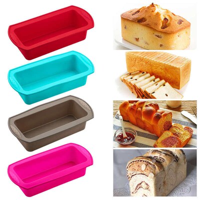 Silicone Baking Mold Round Silicone Rectangular Bread Cake M