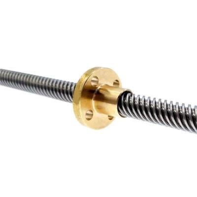 T6 Lead Screw 304 stainless steel Trapezoidal Screw lead 1/2