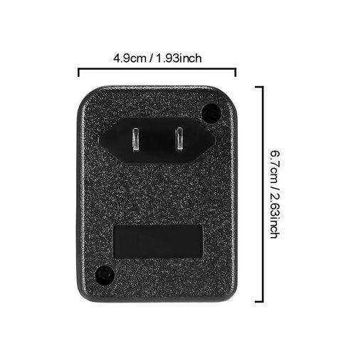 110V To 220V 50W Voltage Converter Transformer Travel Voltag
